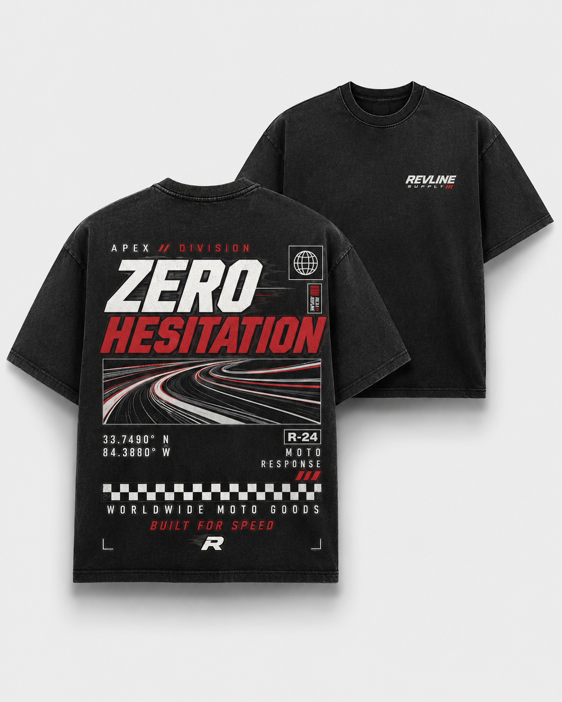 REVLINE Apex Division — Zero Hesitation Tee
