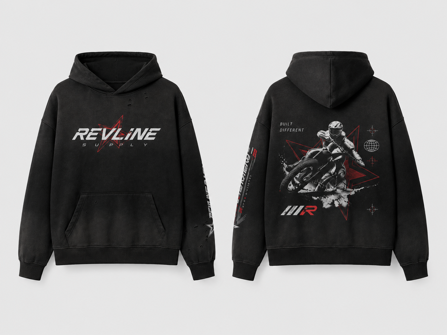REVLINE Racing — Built Different Hoodie