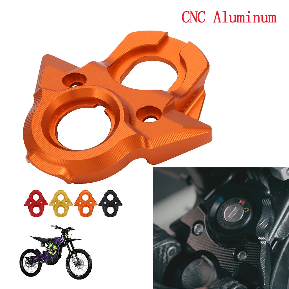 Motorcycle Central Control Decorative Cover Switch Ignition Cover For SURRON LightBee S X CNC Aluminum Electric Dirt Bike E-bike