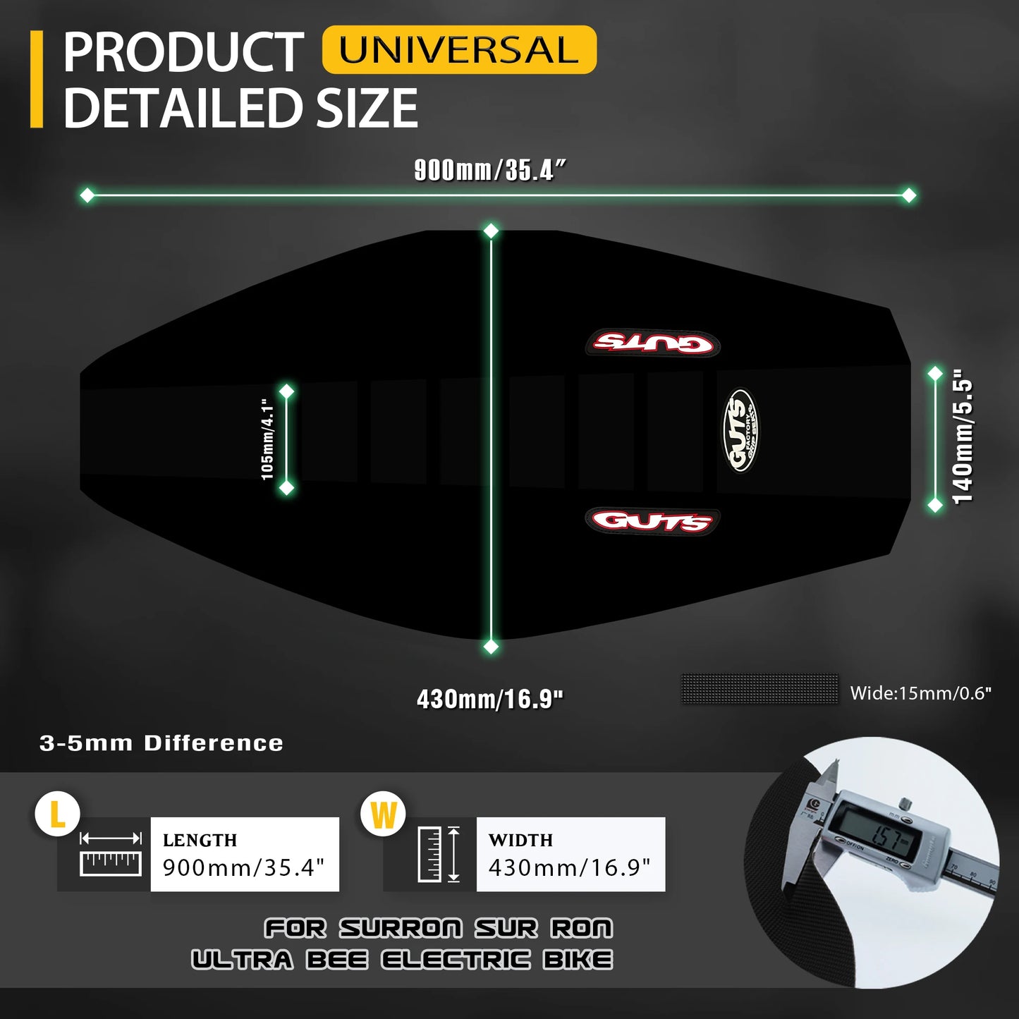 Guts Ultra Bee - Seat Cover